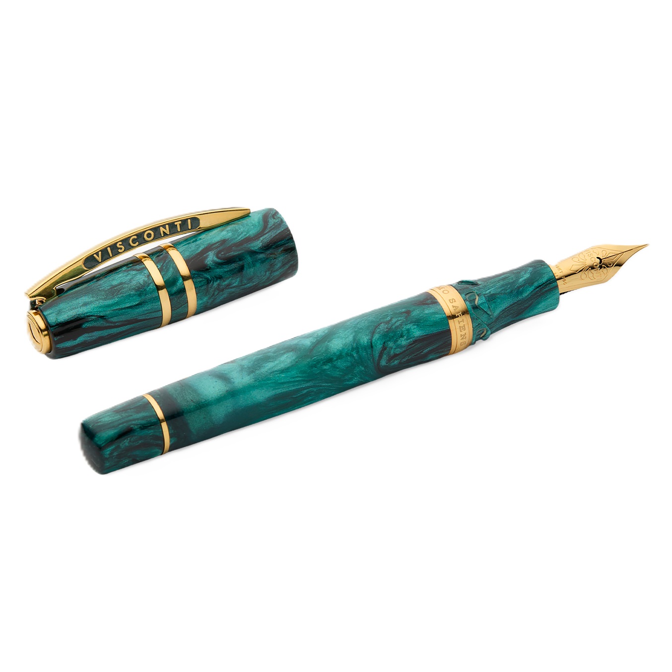 Visconti Homo Sapiens Dark Emerald LE Fountain pen - Vulpen
